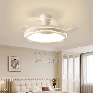 Modern and Simple Style, Master Bedroom Fan Light, Ceiling