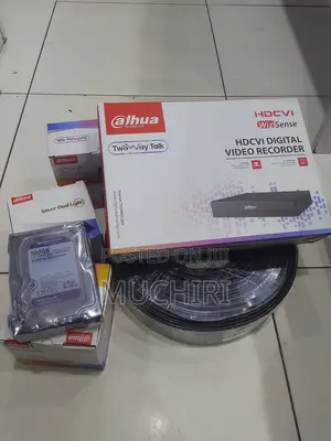 Dahua 4 Channel CCTV Security Kit With Full Color Night Surveillance