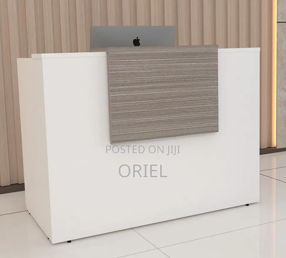 1.6M Office Reception Desk : Front Reception Counter Table