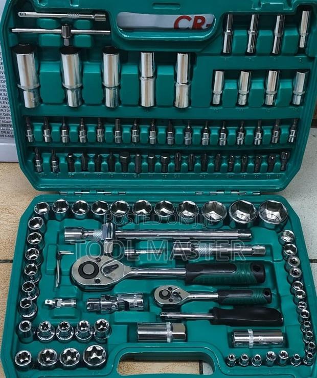 Professional Socket Ratchet Tool Set - main view