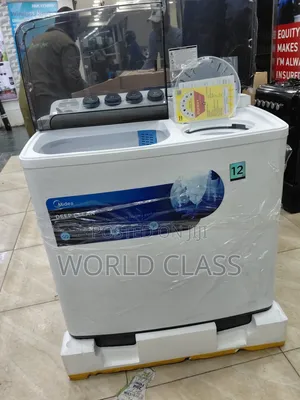 Midea 12kg Twin Tub Semi-Automatic Washing Machine,