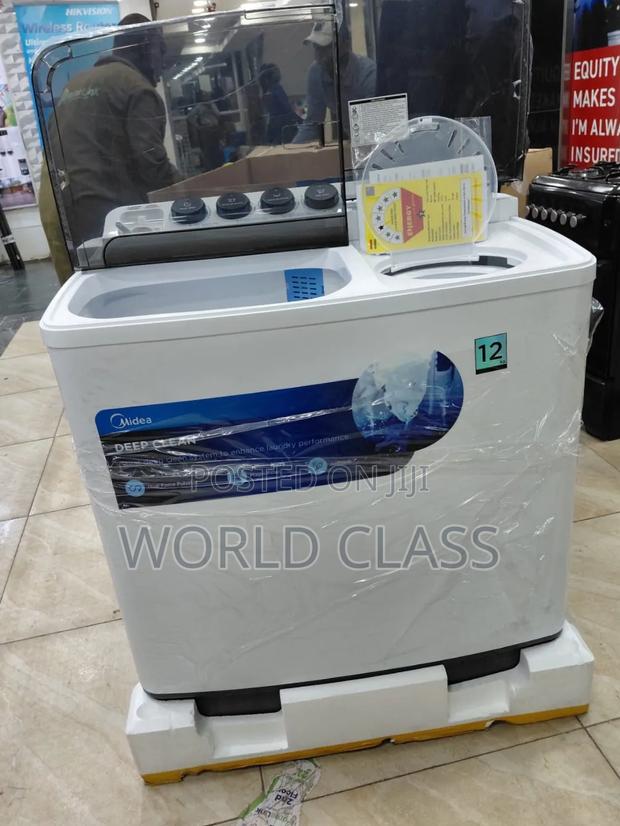 Midea 12kg Twin Tub Semi-Automatic Washing Machine,