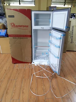 Silver Ramtons 2-Door Refrigerator -Model RF/244 (BCD-213)