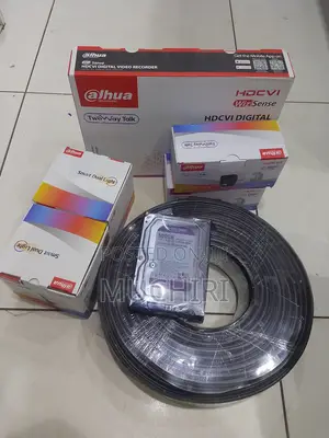 Dahua 4 Channel Full Color CCTV Kit – Night Day Surveillance
