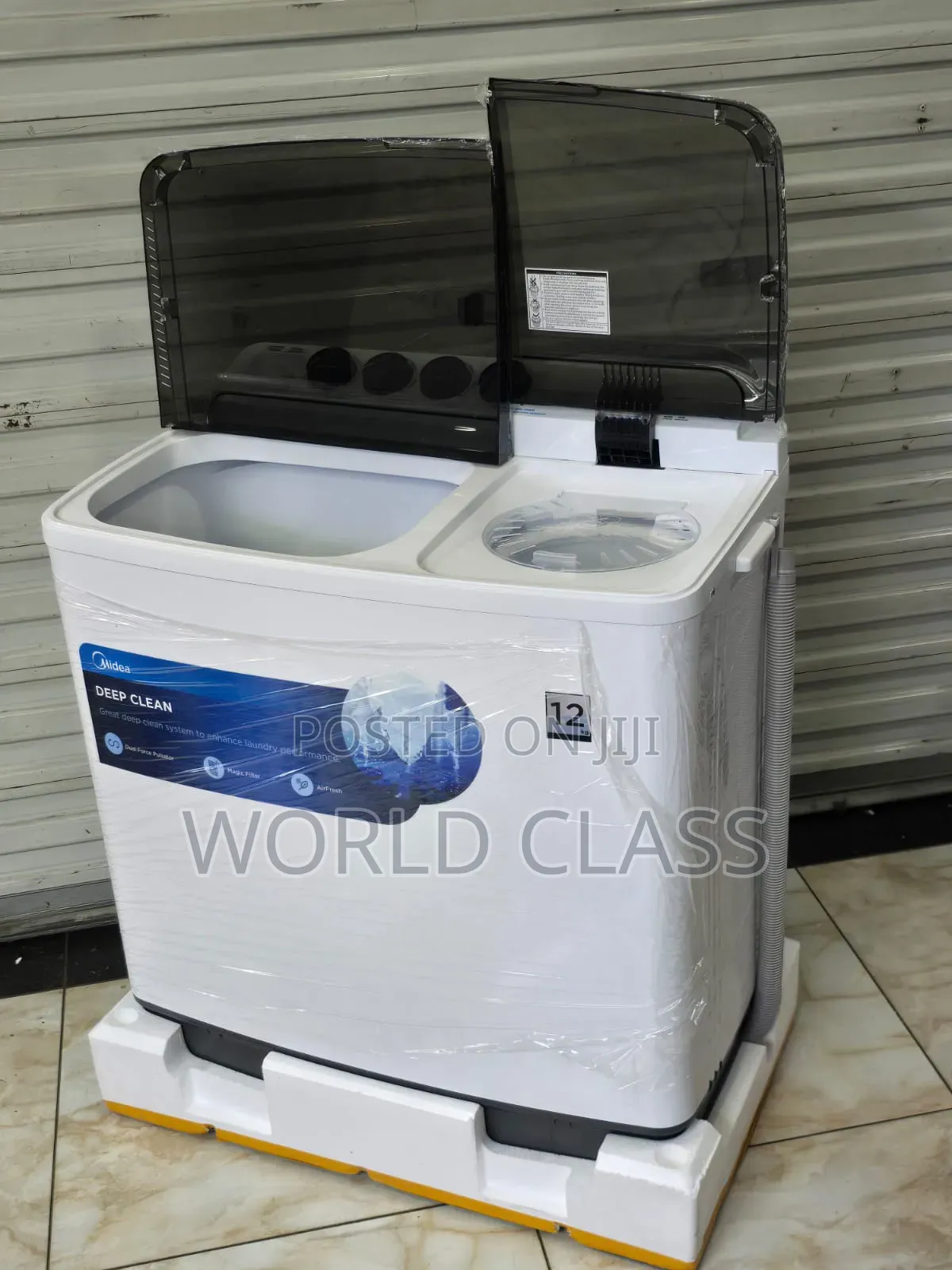 Midea 12kg Twin Tub Semi-Automatic Washing Machine,
