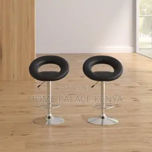 Bar Stool; Upholstered Leather Stool for Kitchen and Restaurant Use