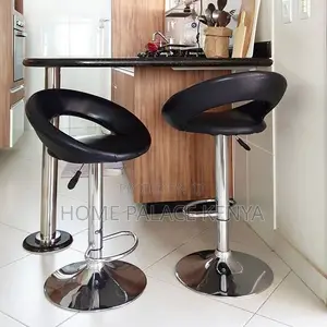Bar Stool; Upholstered Leather Stool for Kitchen and Restaurant Use