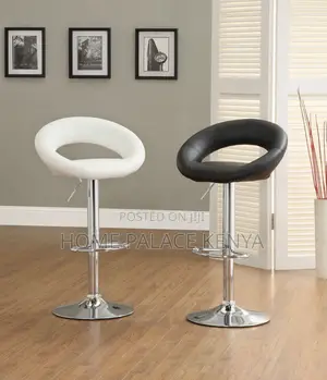 Bar Stool; Upholstered Leather Stool for Kitchen and Restaurant Use