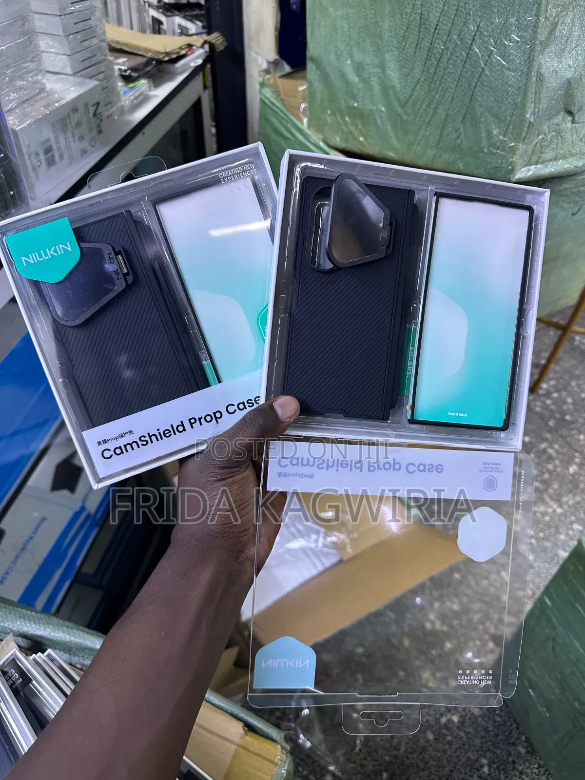 Nilkin Camshield Pro Back Cover for Samsung Galaxy Fold 8 Ultra