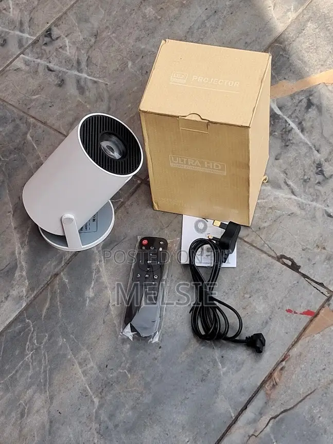 Smart Mini Projector Ultra HD Supported Home Cinema