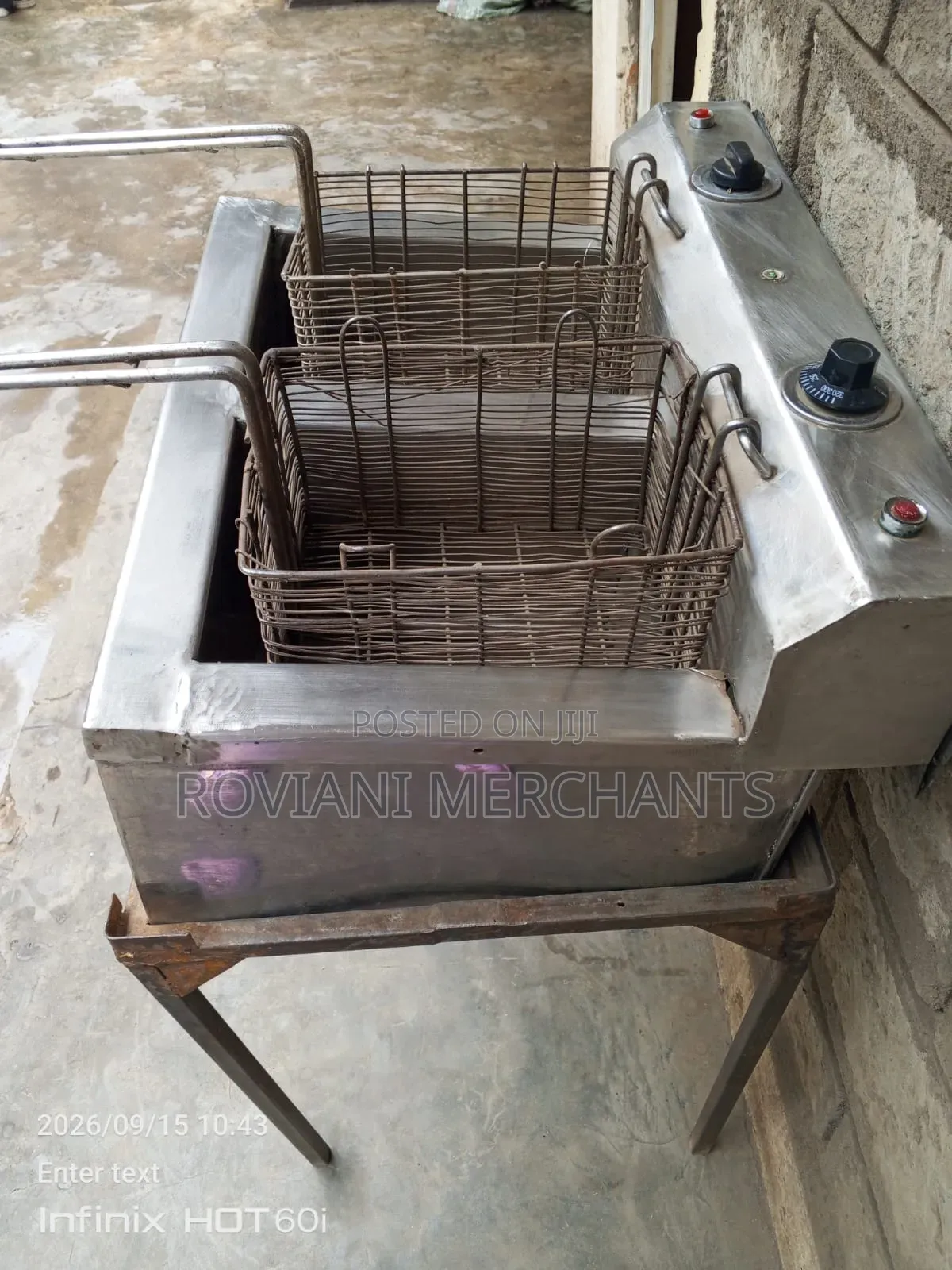 Jua Kali Fryer Double