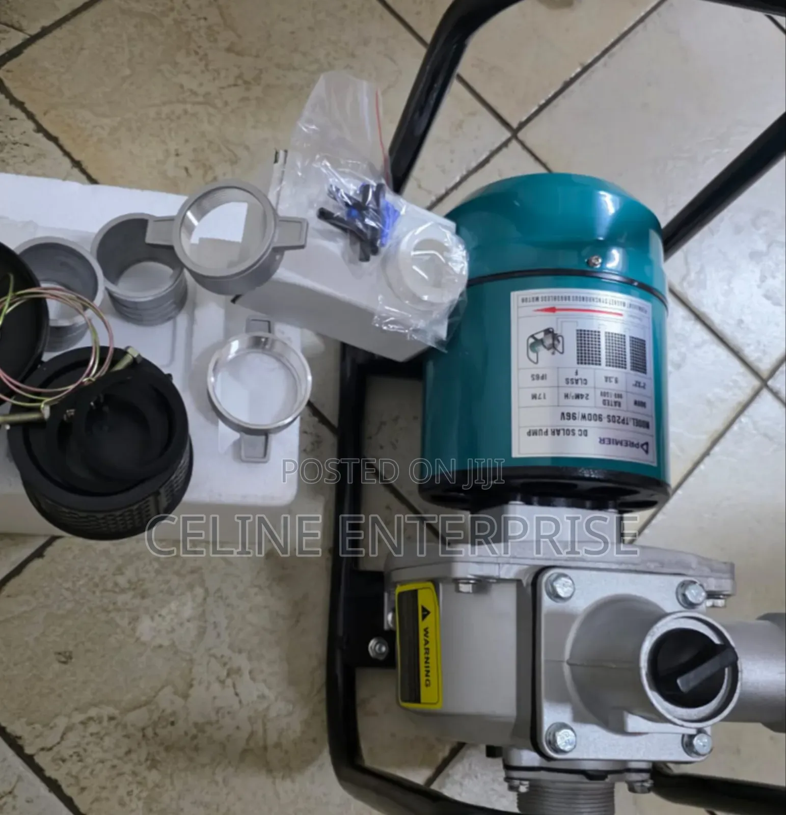Premier 96V 900W Brushless DC Solar Pump