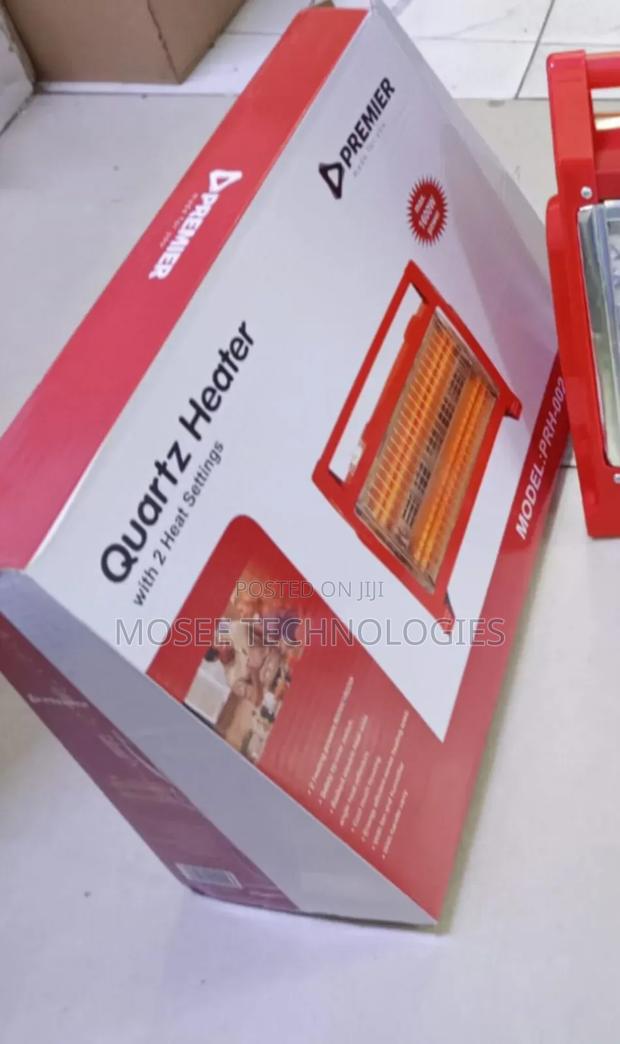 Premier 1600W Portable Quartz Heater With 2 Settings