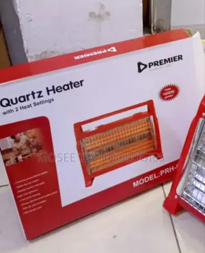 Premier 1600W Portable Quartz Heater With 2 Settings