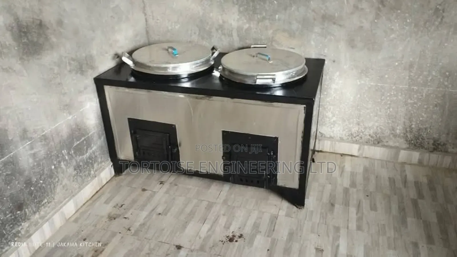 Stainless Steel Commercial Energy Saving Jiko Boiler Capacity 120ltrs
