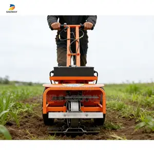 48V Electric Garden Tiller Weeder 5 Speed Adjustable Handle