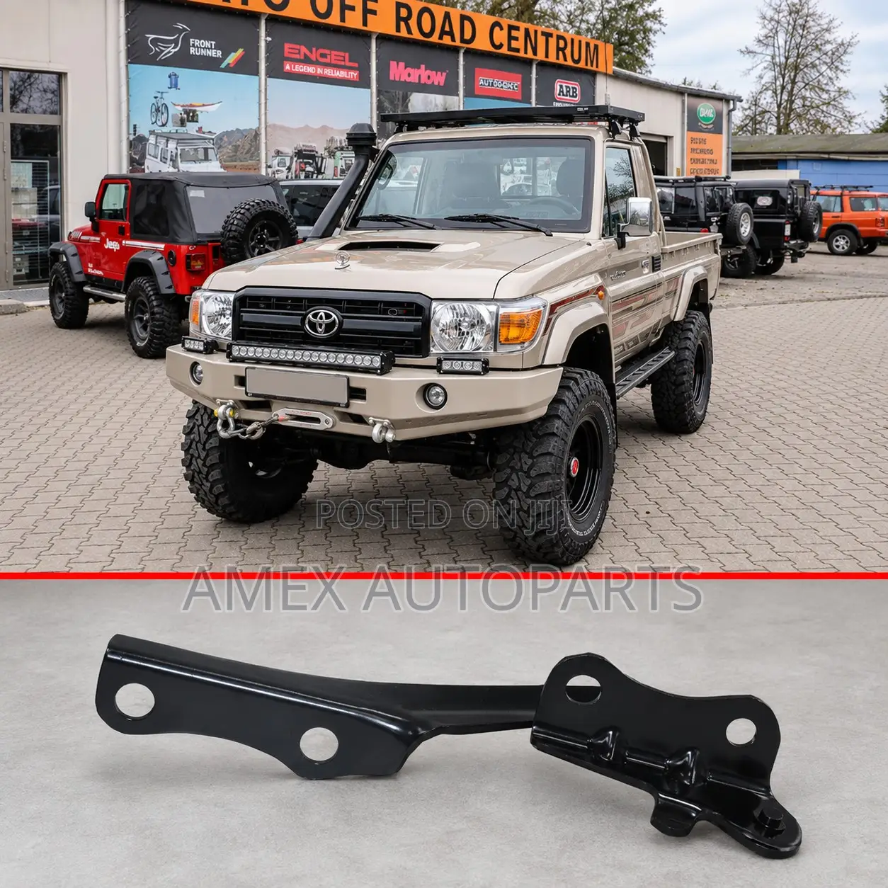 Bonnet Hinge Assy Toyota Land Cruiser FJ79 HZJ76 HZJ79