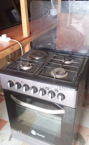 Nunix 3 Gas + 1 Electric Cooker 60x60