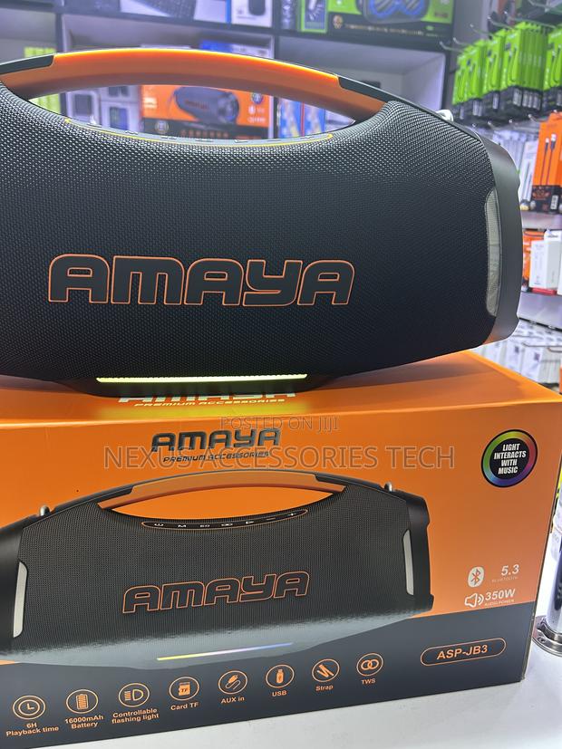 Brand New Amaya ASP-JB3 Bluetooth Speaker - 350W Peak