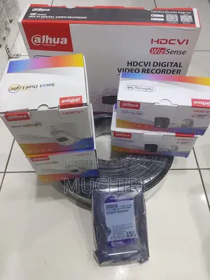 Dahua 4 Channel Full Color CCTV Kit With Smart Remote Phone Access
