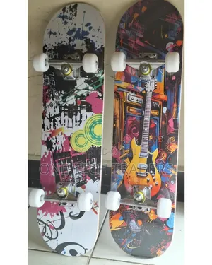 Adult Skateboard With Rubber Wheels