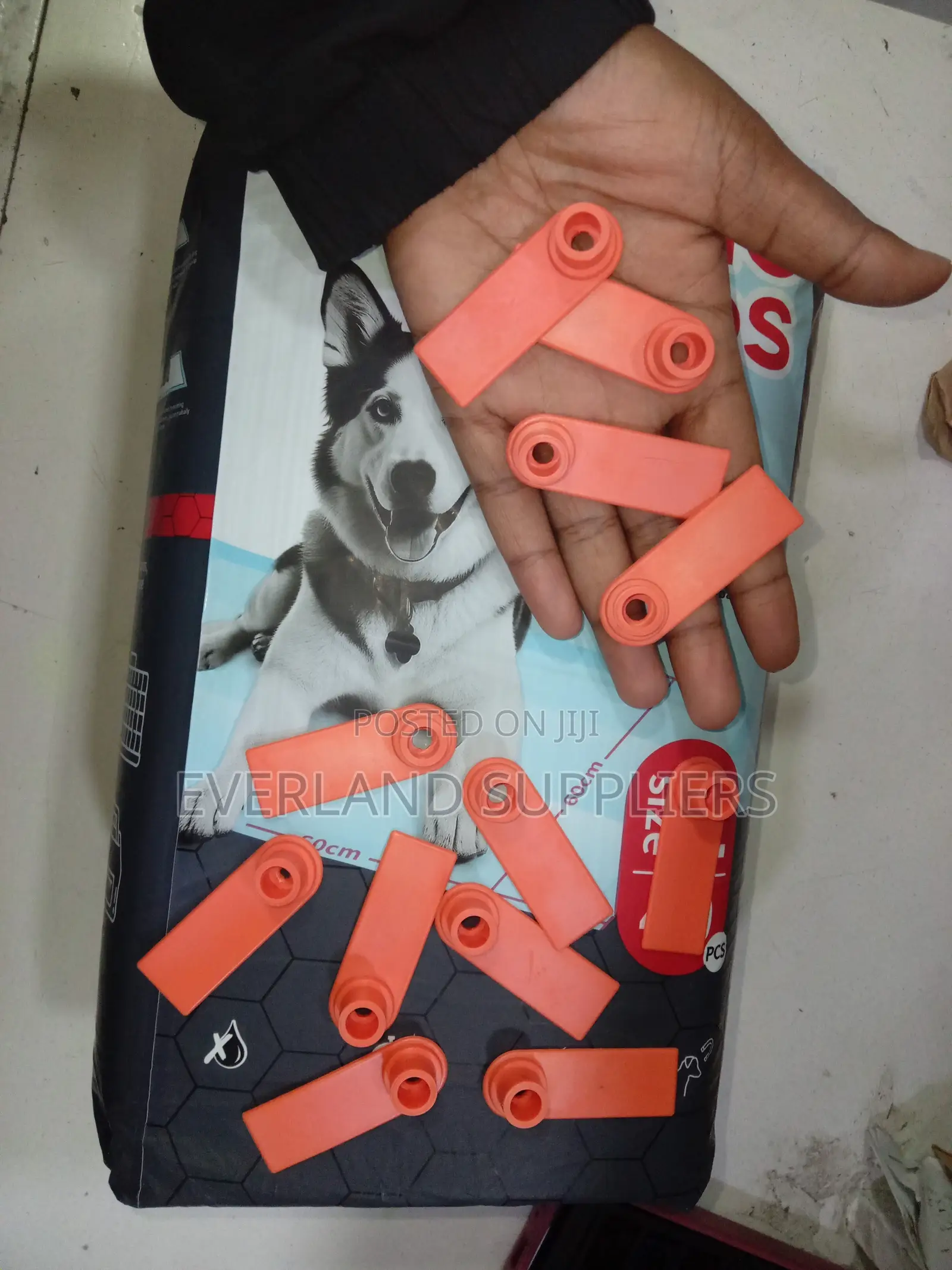 Ear Tags - Clear Tag Layout