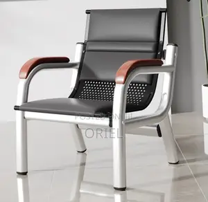 5-Seater Leather Reception Sofa : Leather Reception Couch