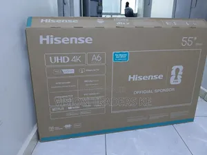 Hisense 55inches A6 Series VIDDA UHD Frameless TV With Dolby Vision