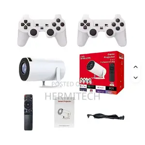 . HY300 Mini Gaming Projector for Movies, Games and Entertainment