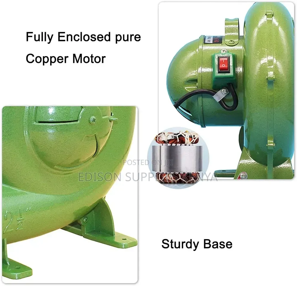 Cast-Iron Electric Centrifugal Blower Fan, Electric Forge Blower