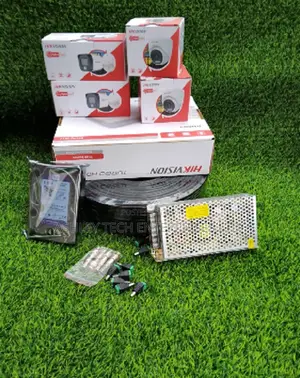 Hikvision 4PCS 2MP CCTV Cameras Complete Package