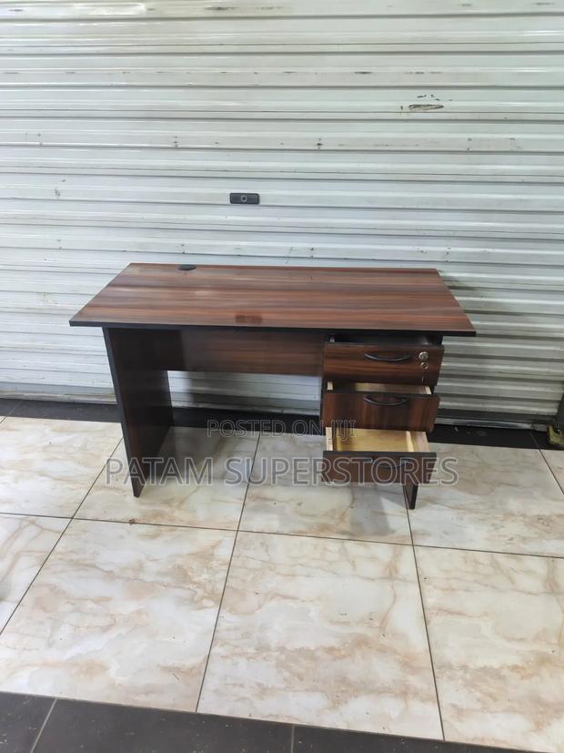 Office Desk Classic Brown/Black
