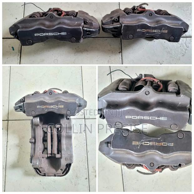 Porsche 4-Piston (4-Pot) Rear Brake Calipers.
