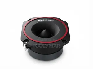 Pioneer Car Audio Tweeter Speaker Red Accent.