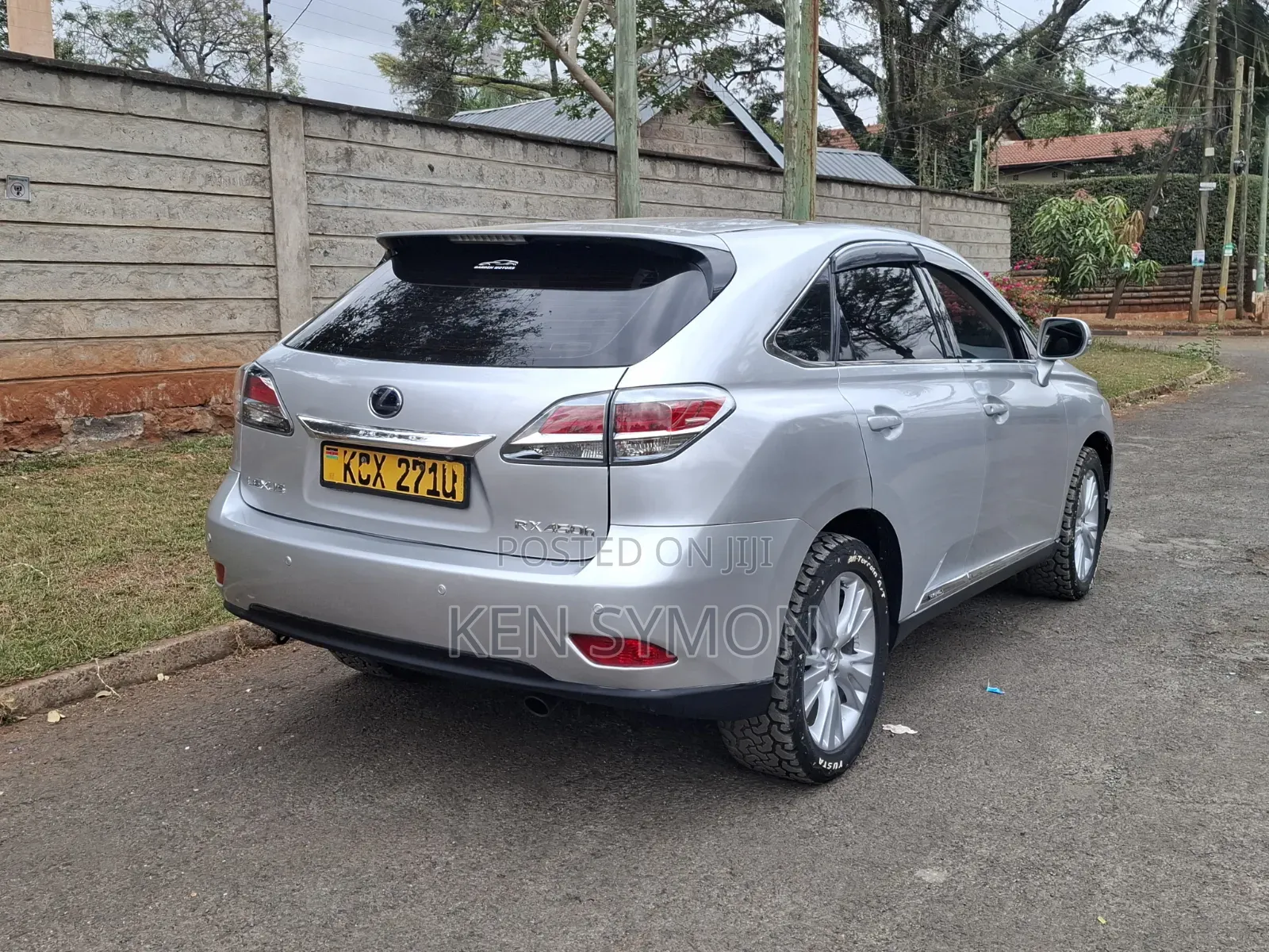 Lexus RX 450H AWD 2012 Silver