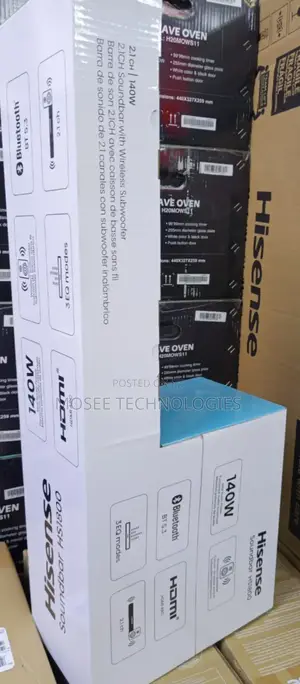 Hisense HS1800 2.1CH Bluetooth Home Entertainment Soundbar