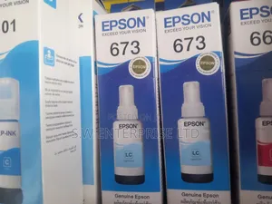 70Ml-Epson 673 Light Cyan Genuine Ink Bottle