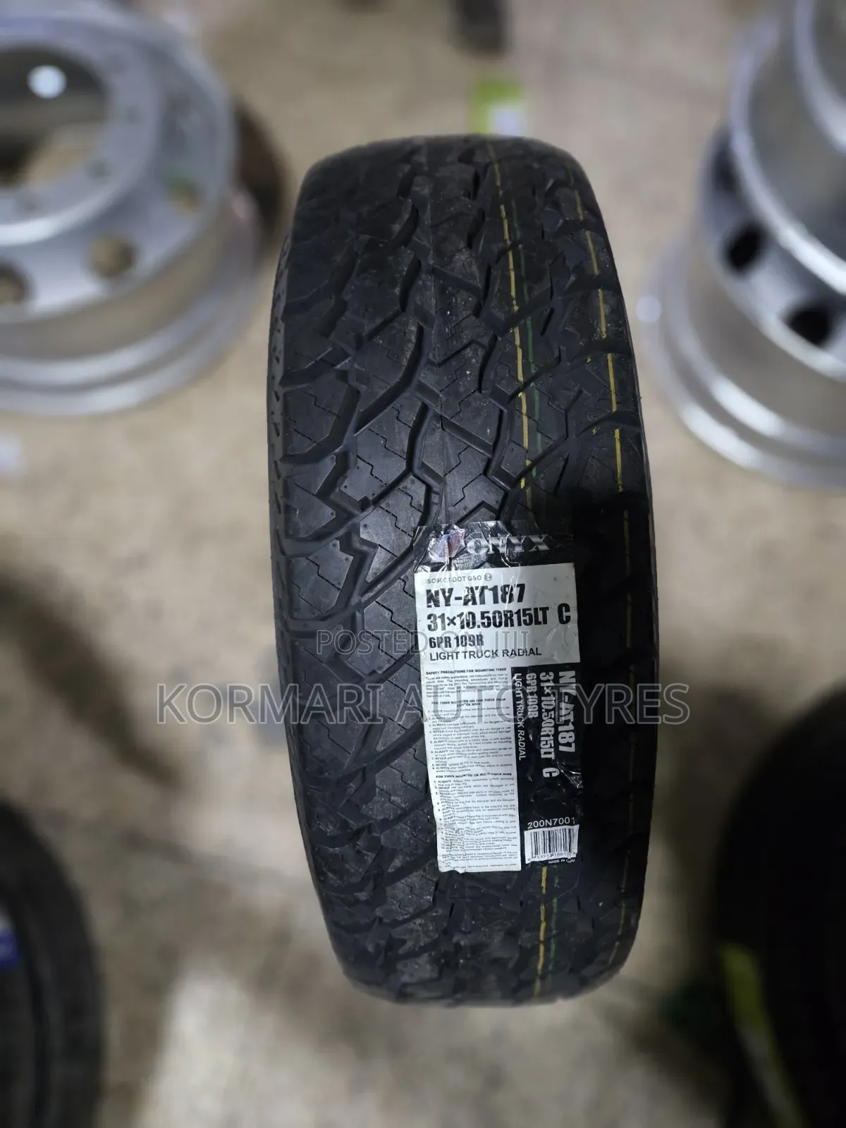 31×10/50r15c Onyx Tyre