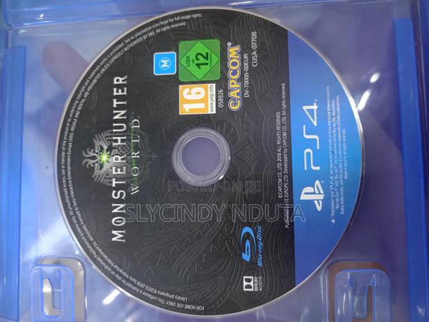 Used Ps4 Monster Hunter World