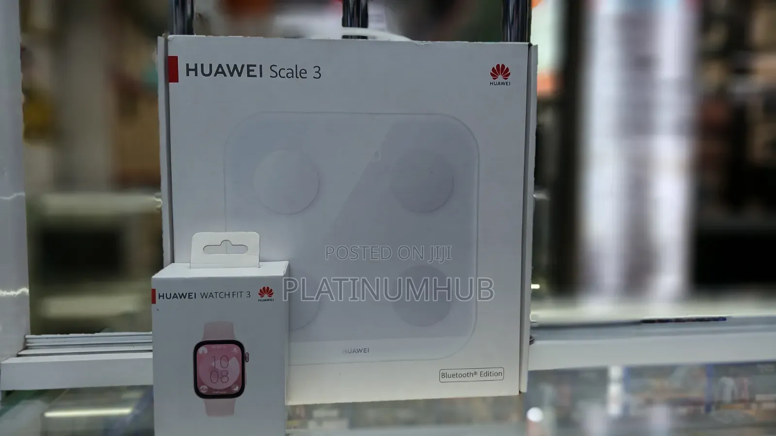 Huawei Watch and Bluetooth Scale 3