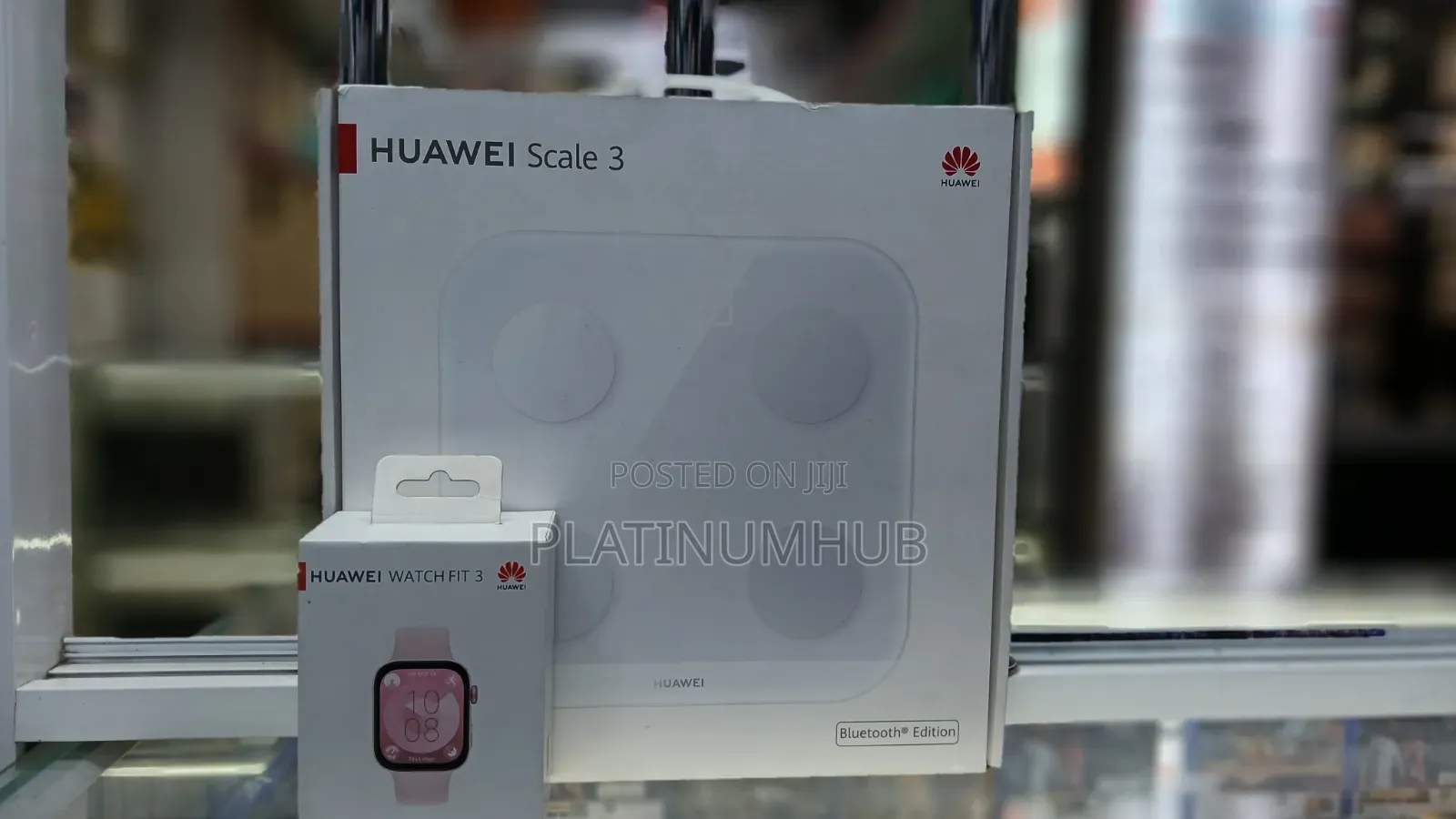 Huawei Watch and Bluetooth Scale 3