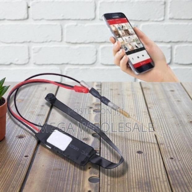 Discreet 1080P Full HD Mini Wireless Pin Hole Wi-Fi Spy Camera