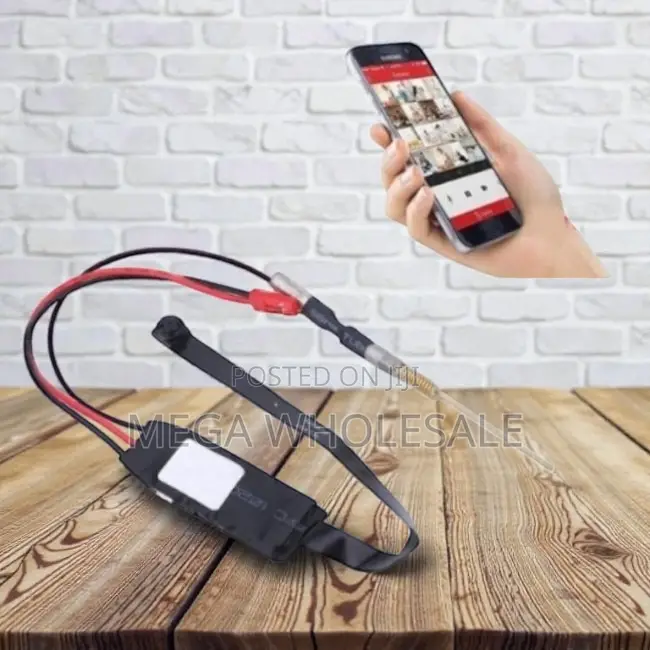 Remote Viewing 1080P Full HD Mini Wireless Pin Hole Wi-Fi Spy Camera