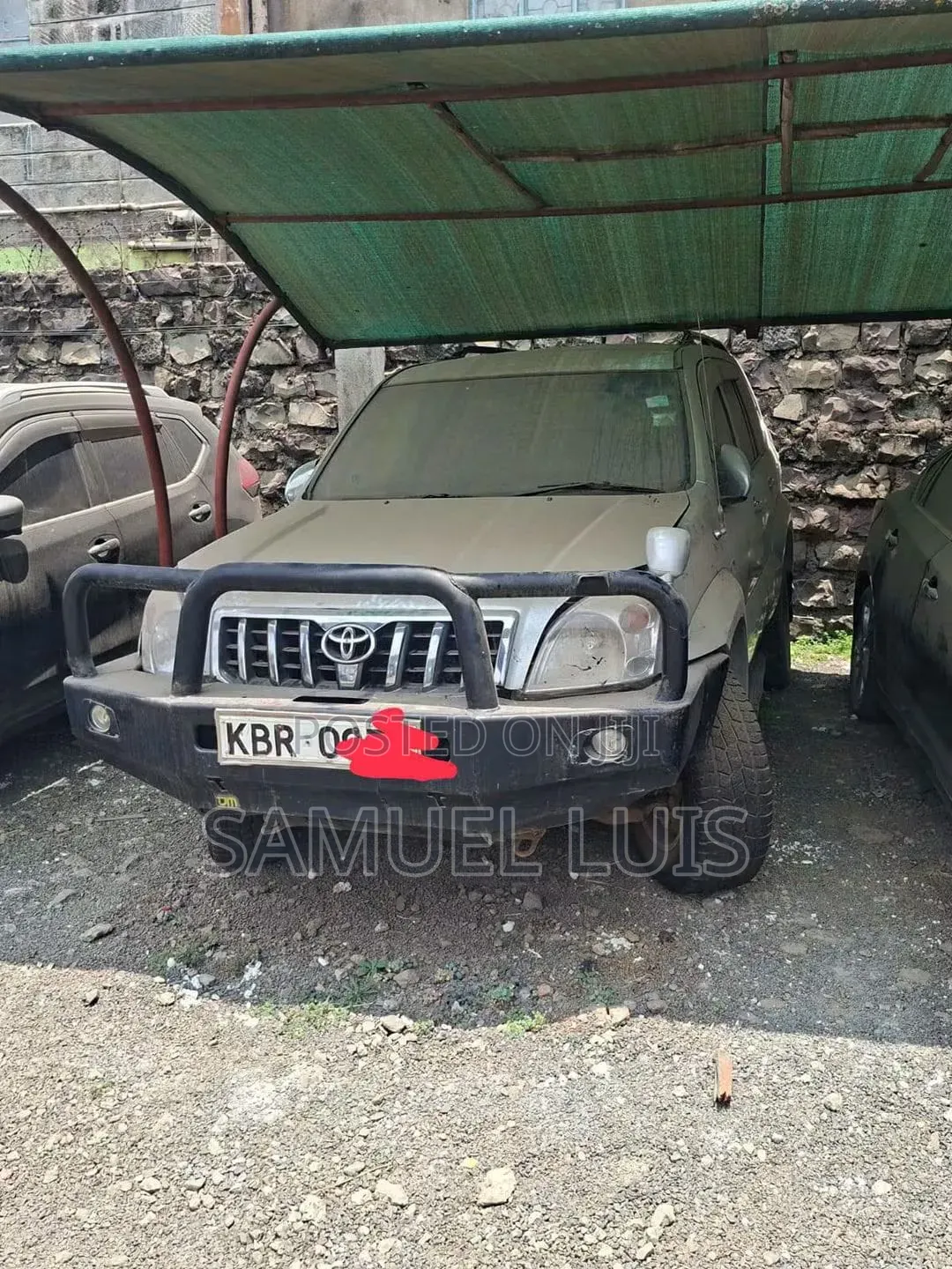 Toyota Land Cruiser Prado 2005 Gold