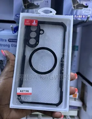 Samsung Galaxy A27 5G Xundd Back Cover (Clear With Black Edges)