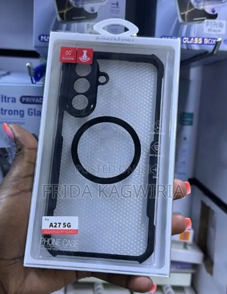 Samsung Galaxy A27 5G Xundd Back Cover (Clear With Black Edges)