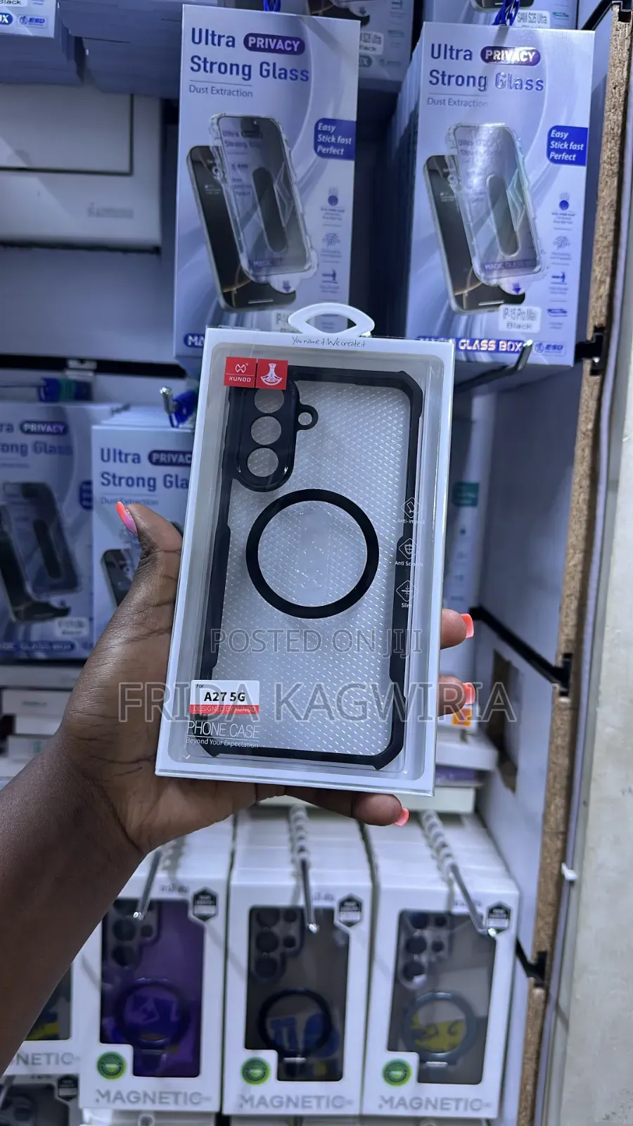 Samsung Galaxy A27 5G Xundd Back Cover (Clear With Black Edges)