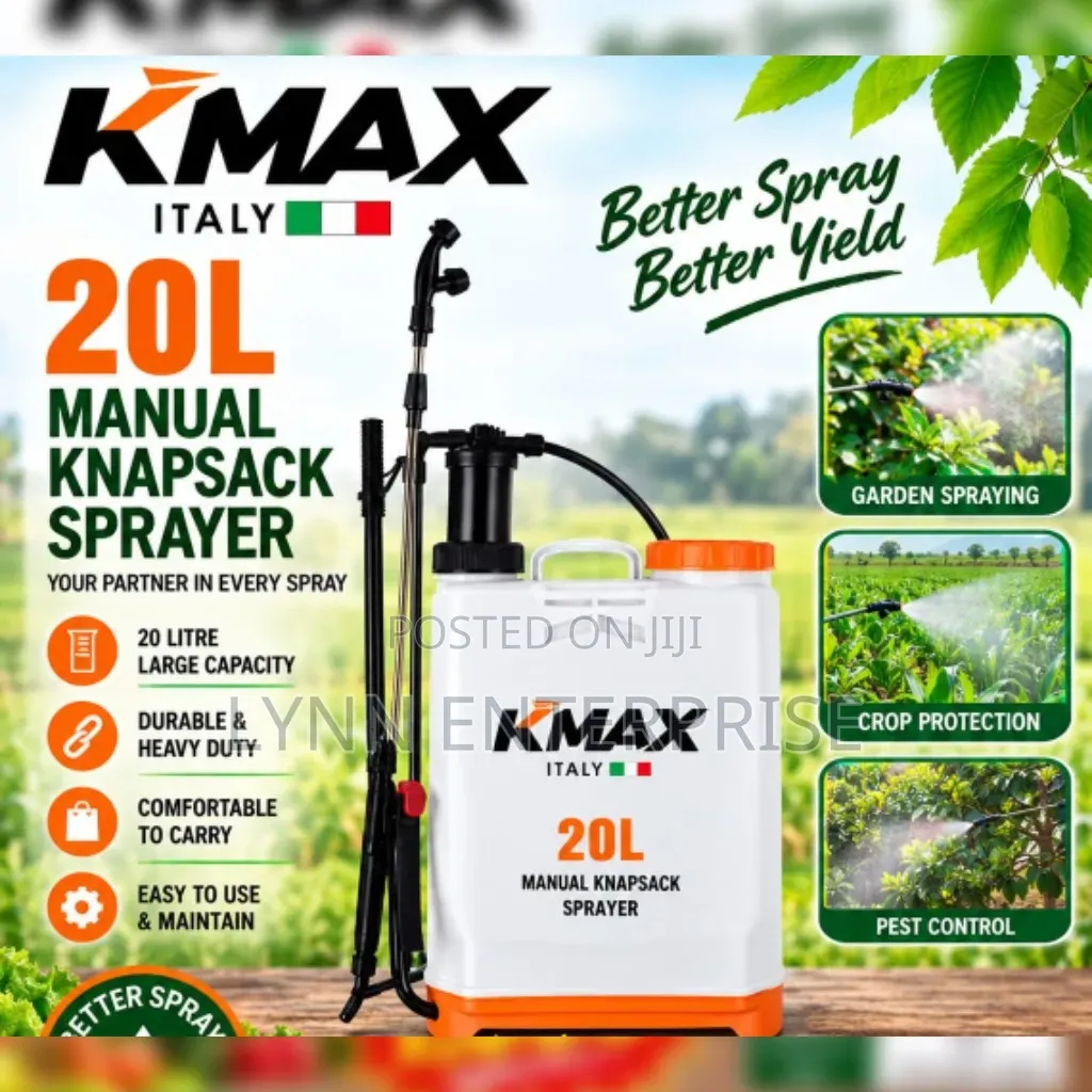 Kmax Italy 20Litres Manual Knapsack Sprayer