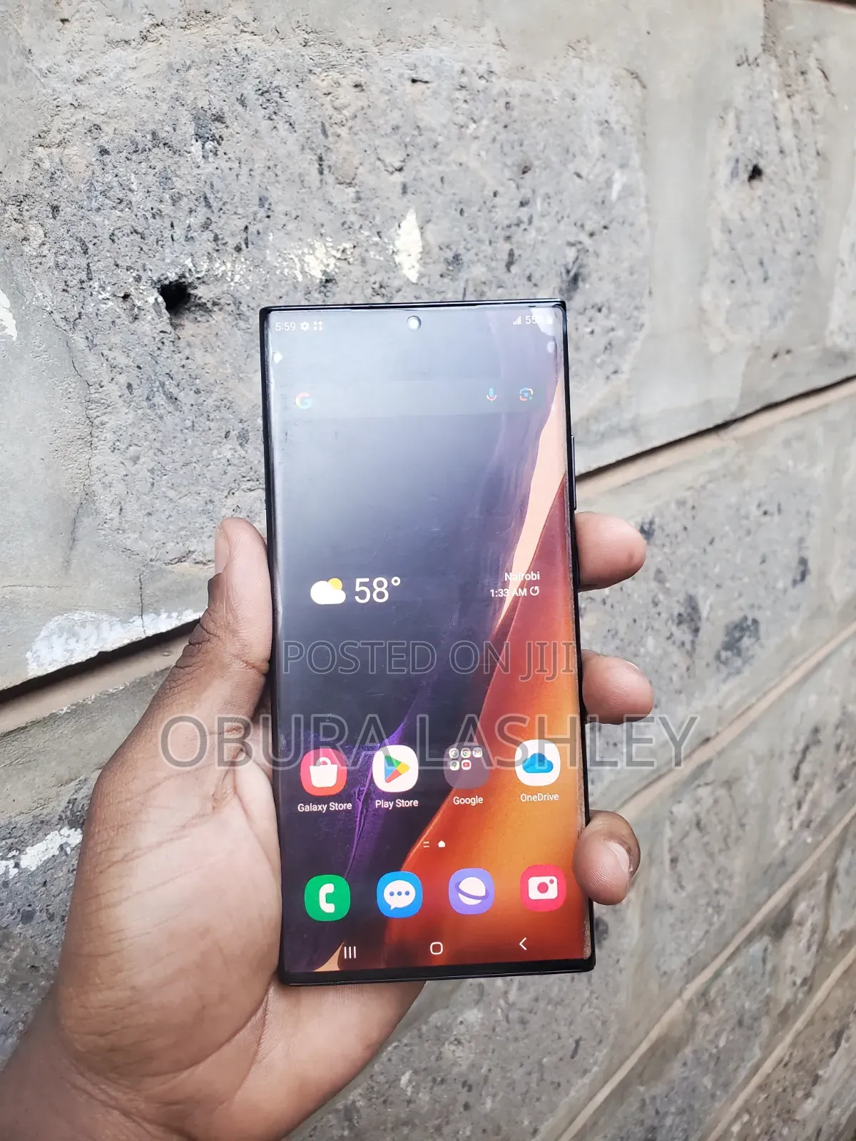 Samsung Galaxy Note 20 Ultra 5G 128 GB Gray