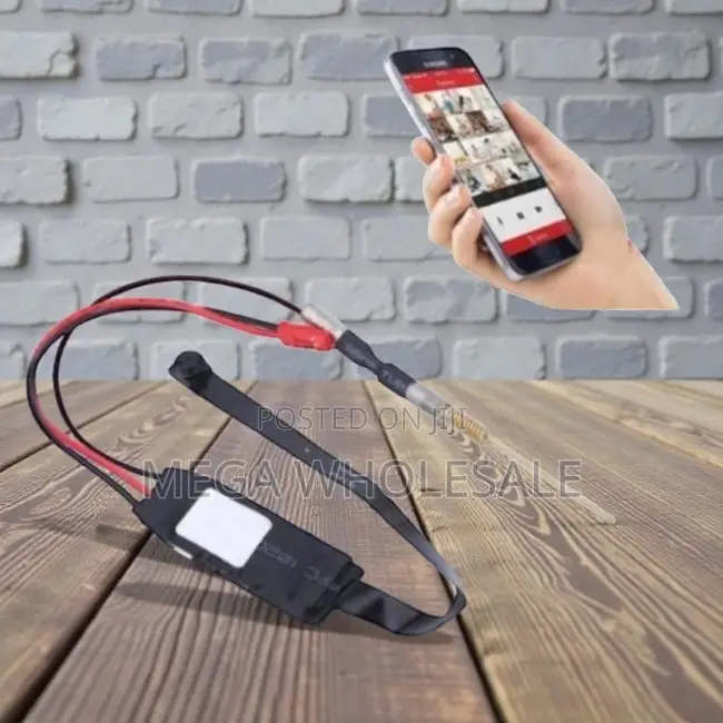 Smart 1080P Full HD Mini Wireless Pin Hole Wi-Fi Spy Camera